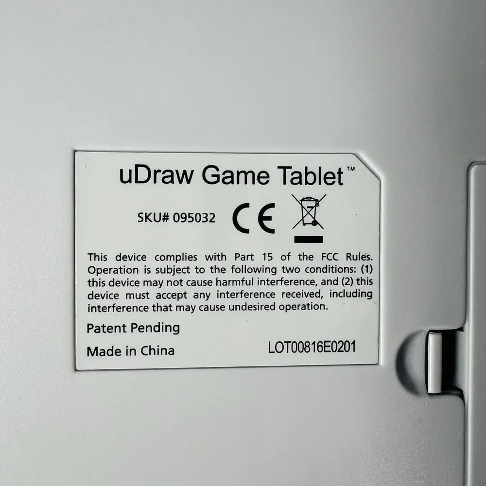 Nintendo Wii uDraw Game Tablet w/ Pen ONLY Item # 555668
